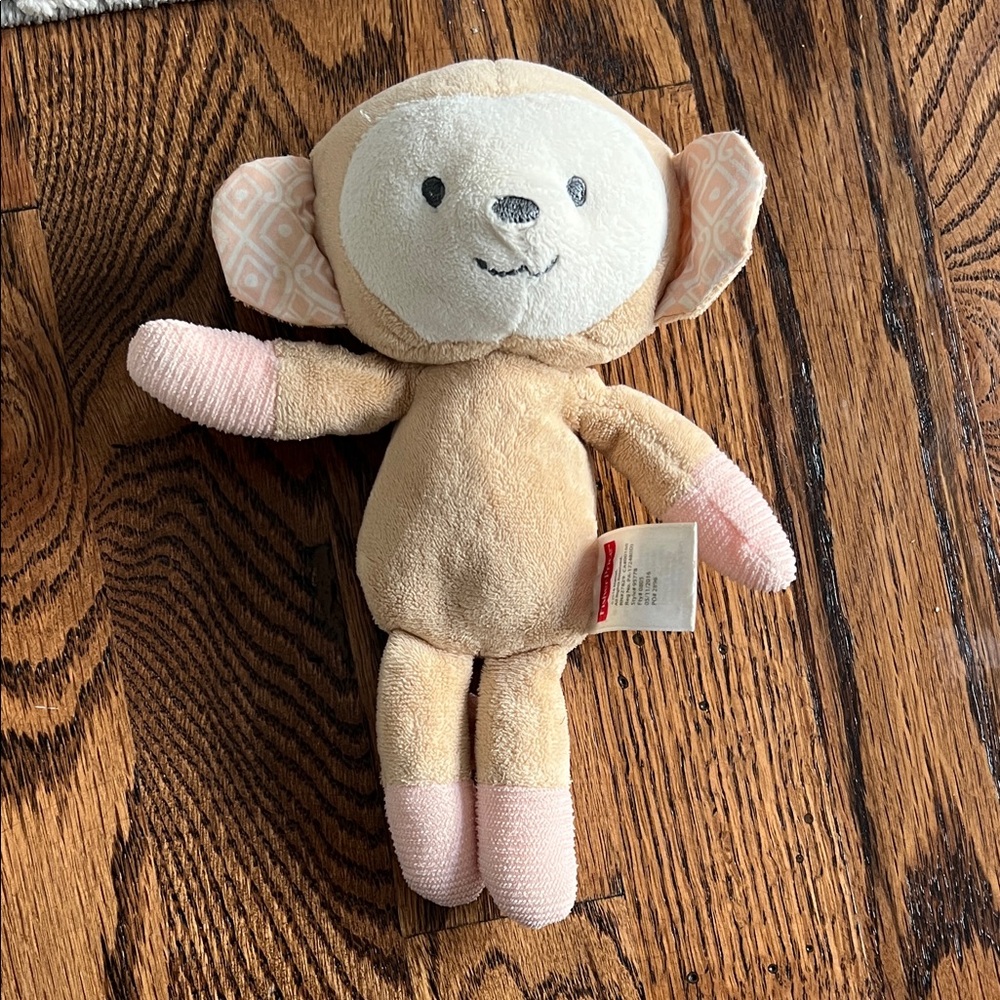 FisheAdorable Tan Monkey Plush Toy
